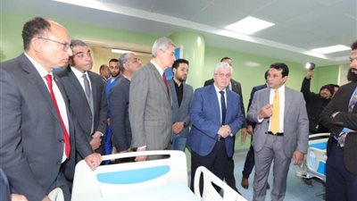 افتتاح المرحلة النهائية لأعمال تطوير مستشفى بدر الجامعي