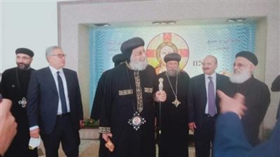 شاهد .. كواليس تدشين البابا تواضروس الثاني كاتدرائية بشائر الخير 3 بالإسكندرية