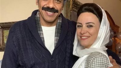 ريهام عبد الغفور تنشر صور من كواليس مسلسل ”الأصلى”