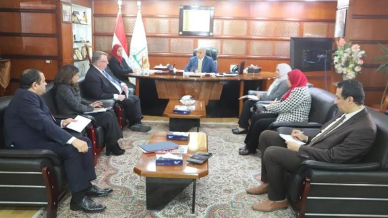 لقاء وزير القوى العاملة