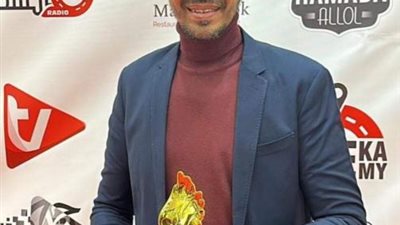 تكريم تامر سعد في مهرجان الأفضل بين الأفضل عن مجمل أعماله