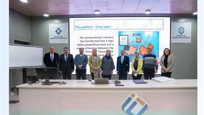 كلية تكنولوجيا الأعمال بـ”مصر للمعلوماتية” تنظم محاضرة دولية لعميد الإدارة بجامعة فيكتوريا بسويسرا