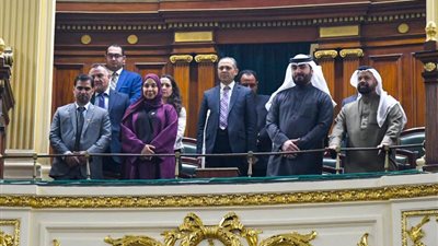 مجلس النواب يستقبل وفداً من مجلس الشورى بمملكة البحرين