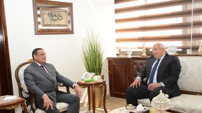 «آمنة» و «الزملوط» يبحثان الفرص الاستثمارية والميزات التنافسية بالوادي الجديد