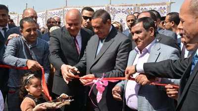 وزير التنمية المحلية ومحافظ قنا يفتتحان محطة صرف صحي نقادة بتكلفة 275 مليون جينه