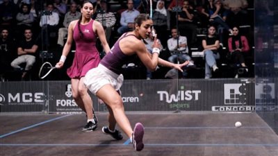 4 لاعبين من أندية وادى دجلة في ربع نهائي بطولة بلاك بول للإسكواش رجال وسيدات