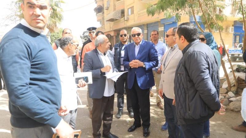 محافظ الجيزة خلال