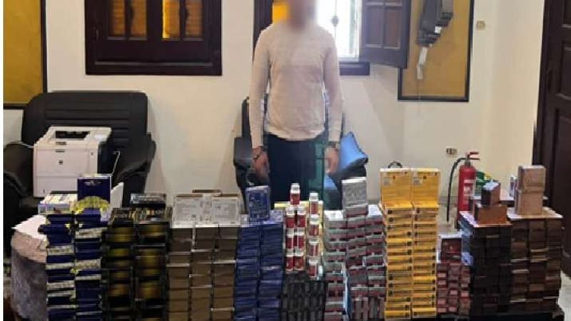 المتهم والمضبوطات