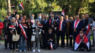 شاهد..احتفال الجالية المصرية بسويسرا بالذكري الـ 47 لانتصارات أكتوبر