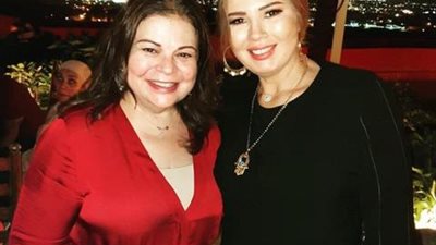 قوت القلوب.. رانيا فريد شوقي برفقة ماجدة زكي في أحدث ظهور