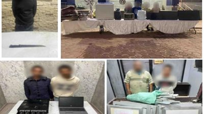 بالصور والتفاصيل .. مباحث القاهرة تنجح فى ضبط عدد من التشكيلات العصابية واللصوص