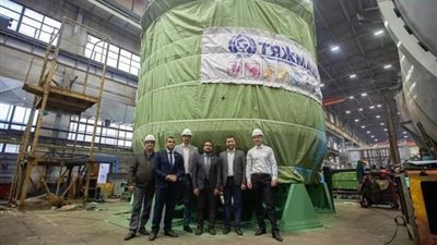 انطلاق سفينة مزودة بأول معدات كبيرة الحجم للوحدة الأولى لمحطة الضبعة