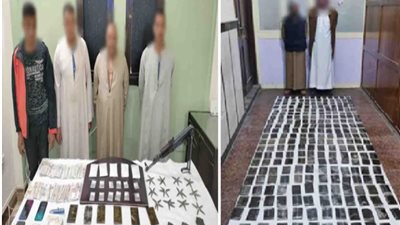 بالصور .. حملة أمنية مكبرة بالإسكندرية وأسيوط تستهدف تجار السموم بالإسكندرية وأسيوط