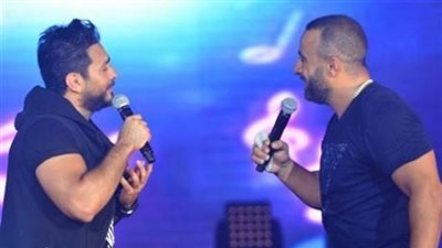 بهذه الكلمات تامر حسني يرد على انتقادات أحمد السقا