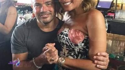 بالفيديو .. دينا الشربيني لعمرو دياب : أنت أروع رجل عرفته