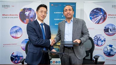 بالصور .. هواوي توقع اتفاقية مع السويدي إليكتريك T&D للتعاون في المشروعات القومية