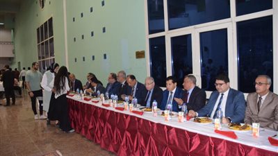 أسرة من أجل مصر المركزية  تنظم حفل إفطار جماعى بجامعة حلوان