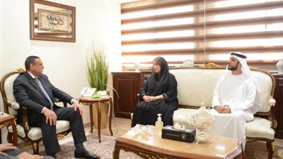 وزير التنمية المحلية يبحث مع سفيرة الإمارات بالقاهرة أوجه التعاون المشترك بين البلدين