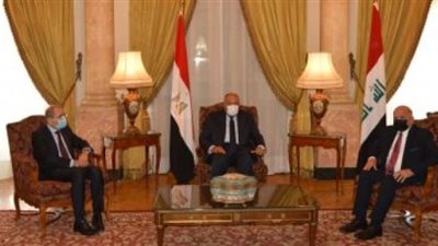 اجتماع ثلاثي بين وزراء خارجية مصر والعراق والأردن .. اعرف السبب
