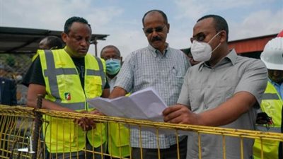 بالصور.. تفاصيل زيارة رئيس إريتريا لـ «سد النهضة»