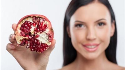 ماسك قشر الرمان والترمس المطحون