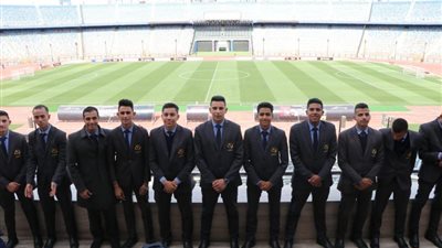 شاهد بالصور .. إنتشار رجال الأمن باستاد القاهرة لتأمين مباراة الأهلي والرجاء المغربي