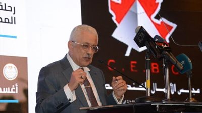 «شوقي»: محظوظين بوجود الرئيس السيسي لإيمانه بتطوير التعليم