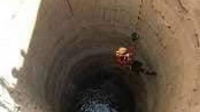 استغرقت عملية ردمة ١٠ أيام ... حكاية ” البير المبروك ” الذى تفوح منه رائحة المسلك