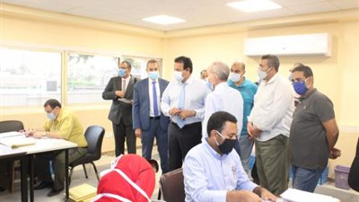 عبدالغفار يجرى زيارة مفاجئة لمكتب تنسيق عين شمس