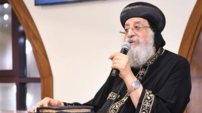 شاهد.. كيف احتفل البابا بعيد القديس مارمرقس في الكاتدرائية ؟