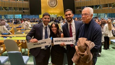 طلاب الجامعة الأمريكية بالقاهرة يفوزون بأكبر عدد من الجوائز في نموذج الأمم المتحدة الوطني
