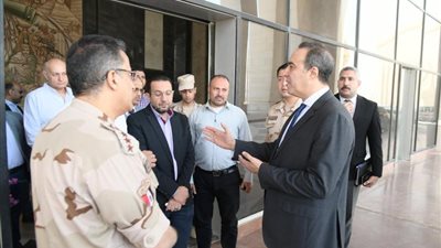 بالصور.. المستشار أحمد مناع يتفقد مبنى مجلس النواب بالعاصمة الإدارية الجديدة