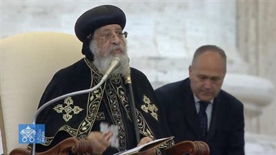 شاهد.. رسالة البابا تواضروس للعالم من الفاتيكان