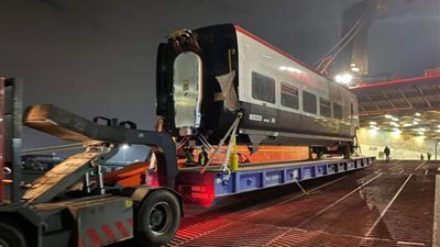 بدء توريد عربات قطار تالجو السادس إلى مصر