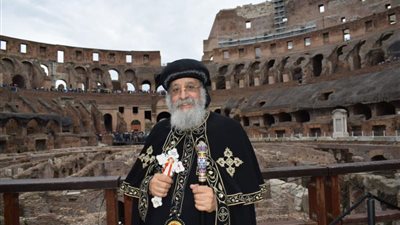 موضع تعذيب المسيحيين.. البابا يزور «الكولوسيوم» بروما