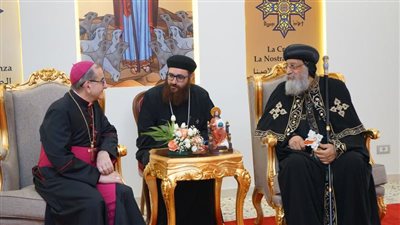 أهمية مدارس الأحد.. تفاصيل لقاء قداسة البابا مع رئيس أساقفة ميلانو