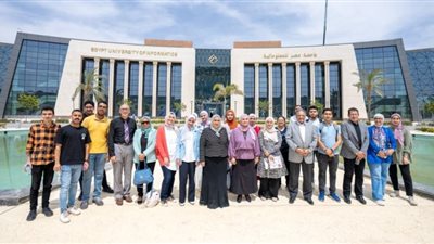 جامعة مصر للمعلوماتية تستقبل وفد من ”حاسبات الزقازيق” لتعزيز التعاون الأكاديمي بين الجامعات الأهلية والحكومية