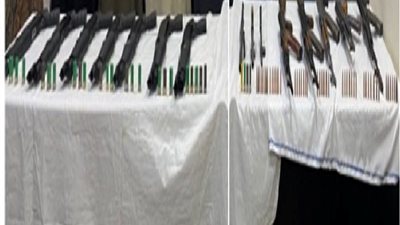 حملة أمنية بقنا لضبط حائزى الأسلحة النارية والذخائر غير المرخصة