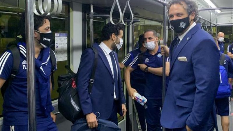 من وصول لاعبي بيراميدز