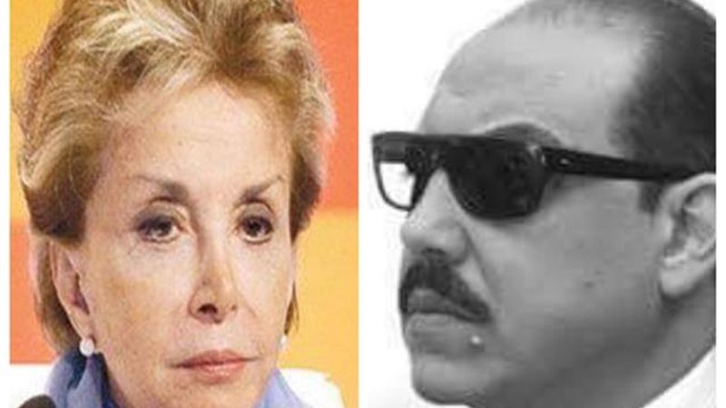 ليلى رستم وصلاح نصر