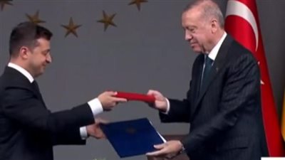 عاجل.. تفاصيل الاتفاق العسكري الذى وقعه أردوغان مع أوكرانيا