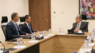 وزير الكهرباء يستقبل وفد شركة CTGI الصينية لتعزيز التعاون المشترك