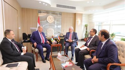 وزير التعليم العالي يلتقي نظيره الفلسطيني لبحث سبل التعاون المشترك