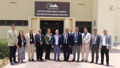 «الحاج» و«هداية» يستقبلان سفير الأرجنتين الجديد بالمفاعل البحثي الثاني بأنشاص