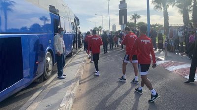 صور.. بيراميدز يتجه لخوض مرانه الثاني قبل مواجهة حوريا بنصف نهائي الكونفدرالية