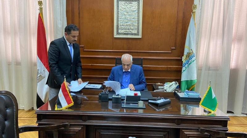 محافظ الجيزة يعتمد