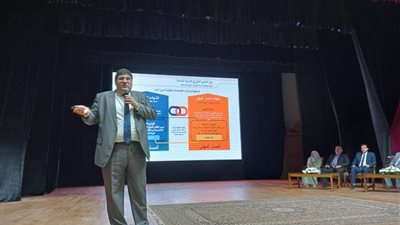 جامعة قناة السويس تنظم محاضرة لمناقشة خطط التعليم العالي في مجالات التوظيف والابتكار وريادة الأعمال