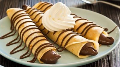 تعرفي على أسهل طريقة لعمل الكريب المقرمش بالشيكولاتة