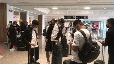 بعثة الزمالك تستعد لمغادرة مطار المغرب