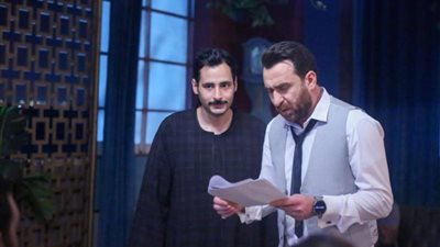 «حامد الشراب» ينتهي من تصوير مسلسل رووف كافيه